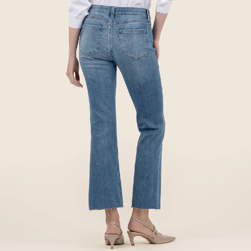 Kut Kelsey High Rise Ankle Flare Jeans WOMEN - Clothing - Jeans Kut from the Kloth