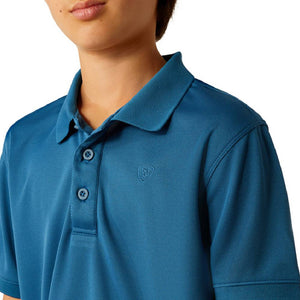 Ariat Boy's Tek Polo KIDS - Boys - Clothing - Shirts - Short Sleeve Shirts Ariat Clothing