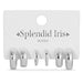 Simple Assorted Huggies Earrings Set of 3 - Silver WOMEN - Accessories - Jewelry - Earrings Splendid Iris
