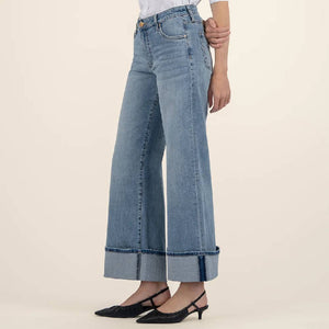 Kut Meg High Rise Fab Ab Wide Leg Jeans WOMEN - Clothing - Jeans Kut from the Kloth