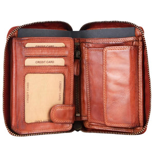 Spaghetti Western Leather Wallet Clutch