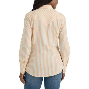 Wrangler Women's Retro Striped Dress Shirt WOMEN - Clothing - Tops - Long Sleeved Wrangler