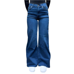 7 For All Mankind Ultra High Rise Dojo- Crater WOMEN - Clothing - Jeans 7 For All Mankind