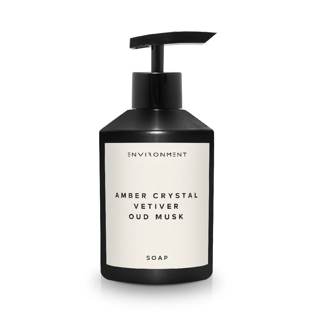 Environment Amber Crystal Vetiver Oud Musk Hand Soap HOME & GIFTS - Bath & Body - Soaps & Sanitizers Environment