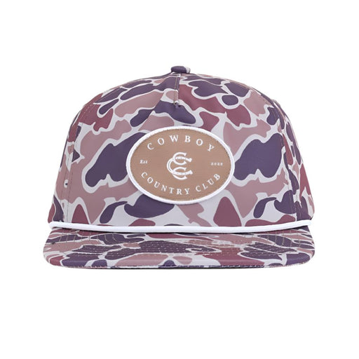 Cowboy Patch Hat - Camo HATS - BASEBALL CAPS Cowboy Country Club