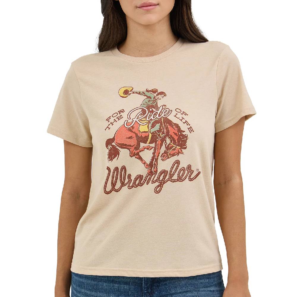 Wrangler Women's Ride of Life Bronc Tee