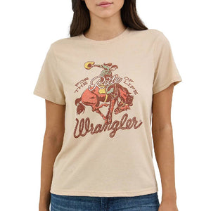 Wrangler Women's Ride of Life Bronc Tee WOMEN - Clothing - Tops - Short Sleeved Wrangler