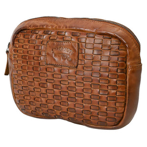 Spaghetti Western Leather Basketweave Clutch WOMEN - Accessories - Handbags - Clutches & Pouches Spaghetti Western