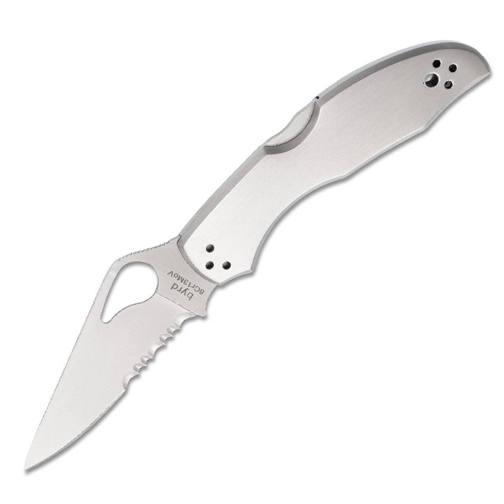 Spyderco Meadowlark 2 Lockback Serrated Knives Spyderco