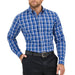 Wrangler Men's Riata Plaid Shirt MEN - Clothing - Shirts - Long Sleeve Wrangler