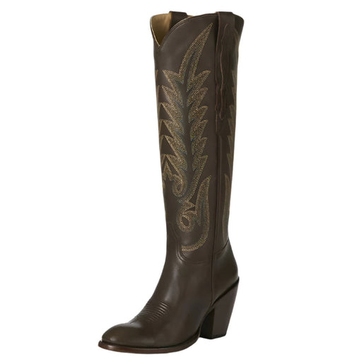 Lucchese Jasmine Boot - Chocolate WOMEN - Footwear - Boots - Western Boots LUCCHESE BOOT CO.