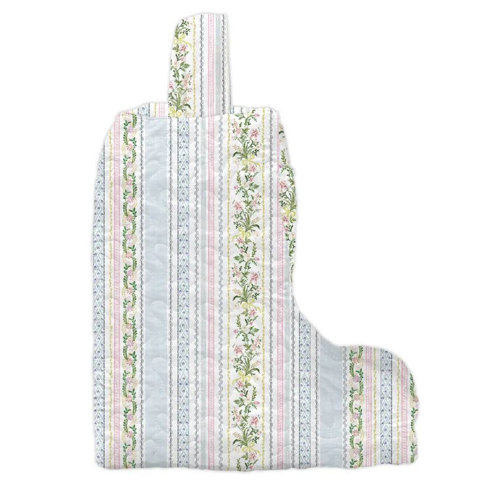 Bella Blue Stripe Boot Bag