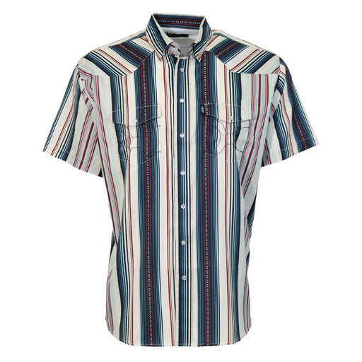 Hooey Men's Sol Snap Striped Snap Shirt MEN - Clothing - Shirts - Short Sleeve Hooey