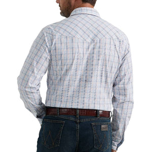 Wrangler Men's 20X Competition Plaid Shirt MEN - Clothing - Shirts - Long Sleeve Shirts Wrangler   
