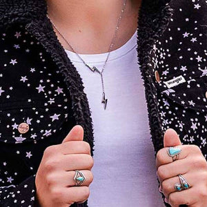 Montana Silversmiths Electrifying Lightning Bolt Necklace WOMEN - Accessories - Jewelry - Necklaces Montana Silversmiths   