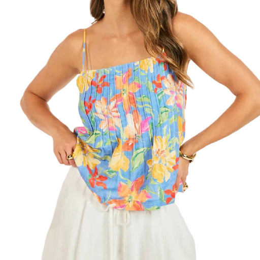 Sadie & Sage Beach Cowgirl Pleated Cami WOMEN - Clothing - Tops - Sleeveless Sadie & Sage