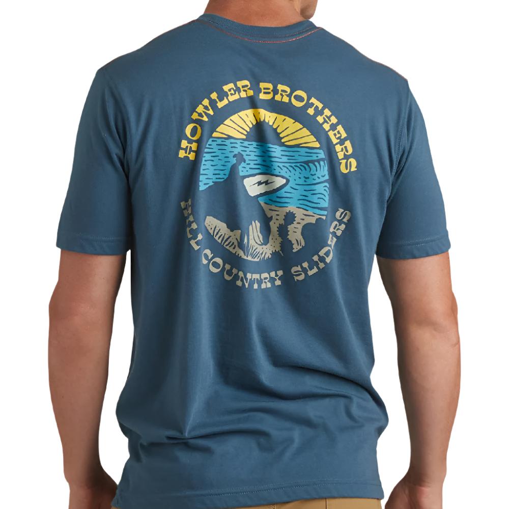 Howler Bros Hill Country Sliders Crest Tee - FINAL SALE MEN - Clothing - T-Shirts & Tanks Howler Bros