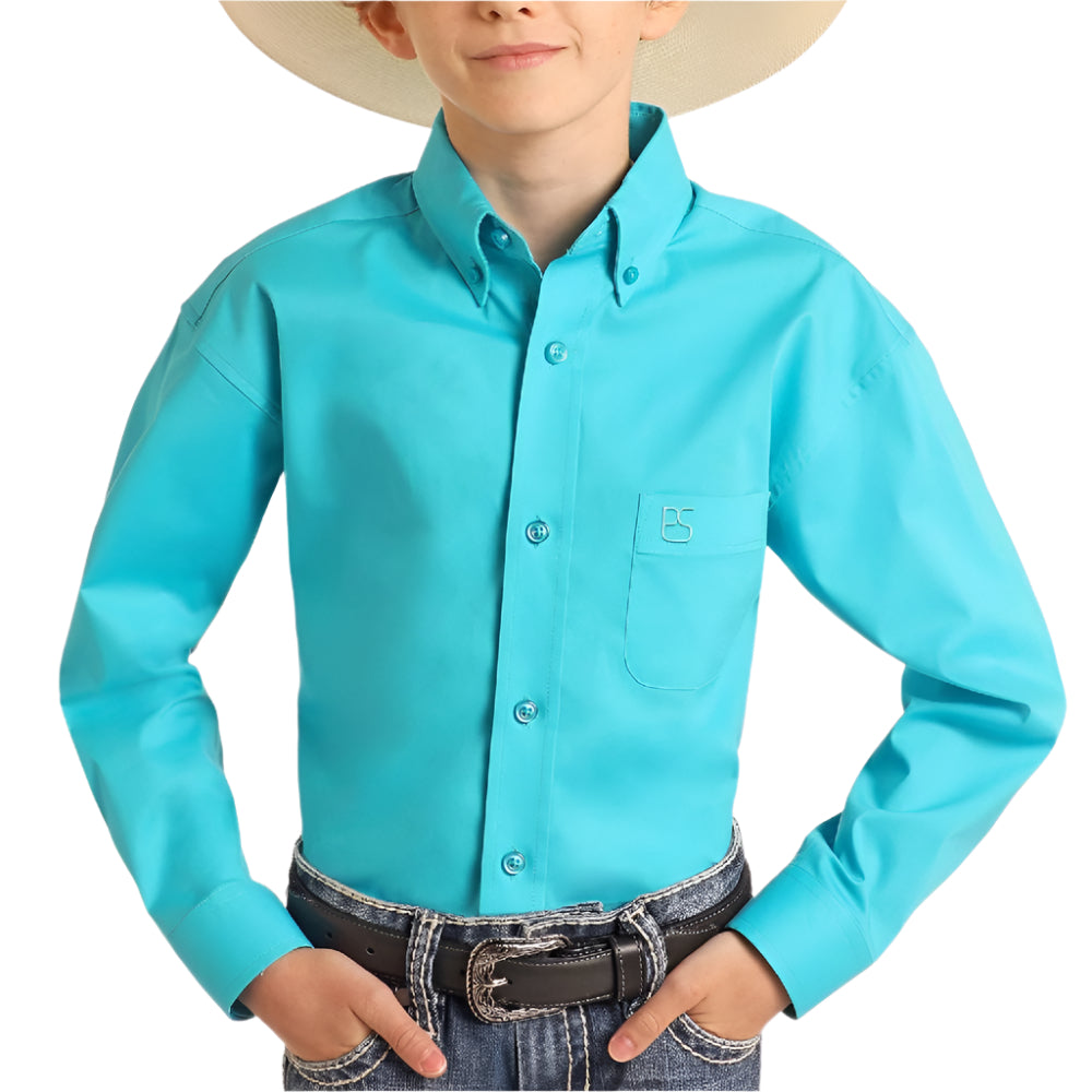 Panhandle Slim Boy's Button Down Shirt KIDS - Boys - Clothing - Shirts - Long Sleeve Shirts Panhandle