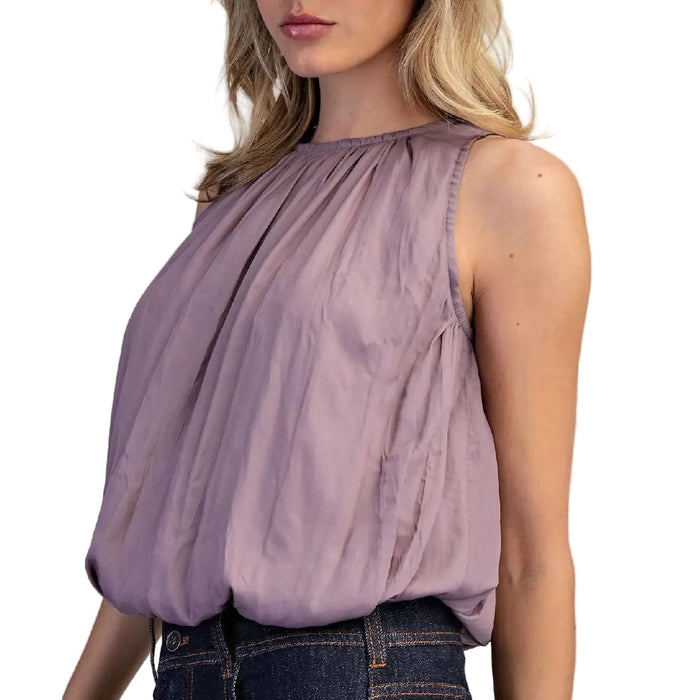 Gathered Plum Slate Top