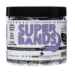 Super Bands Equine - Grooming Super Bands GREY  