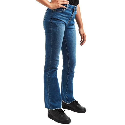 Tractr Girl's High Rise Frayed Bootcut Jean - FINAL SALE KIDS - Girls - Clothing - Jeans Tractr Jeans
