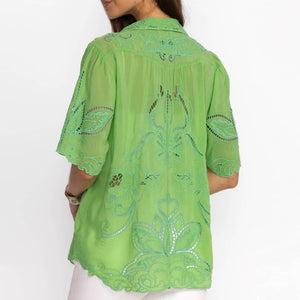 Johnny Was Chryssie Button Up Blouse WOMEN - Clothing - Tops - Long Sleeved Johnny Was Collection   