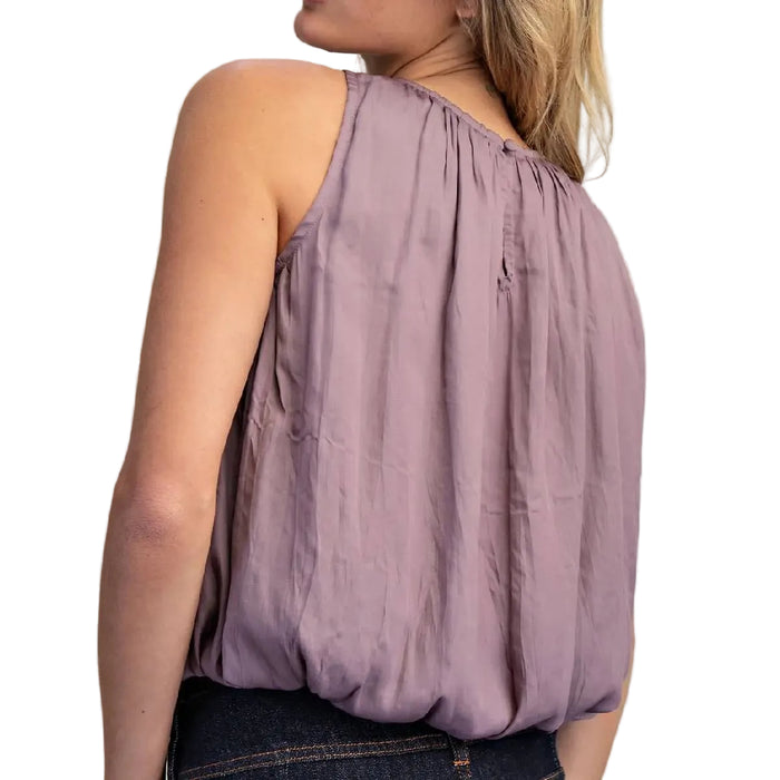 Gathered Plum Slate Top