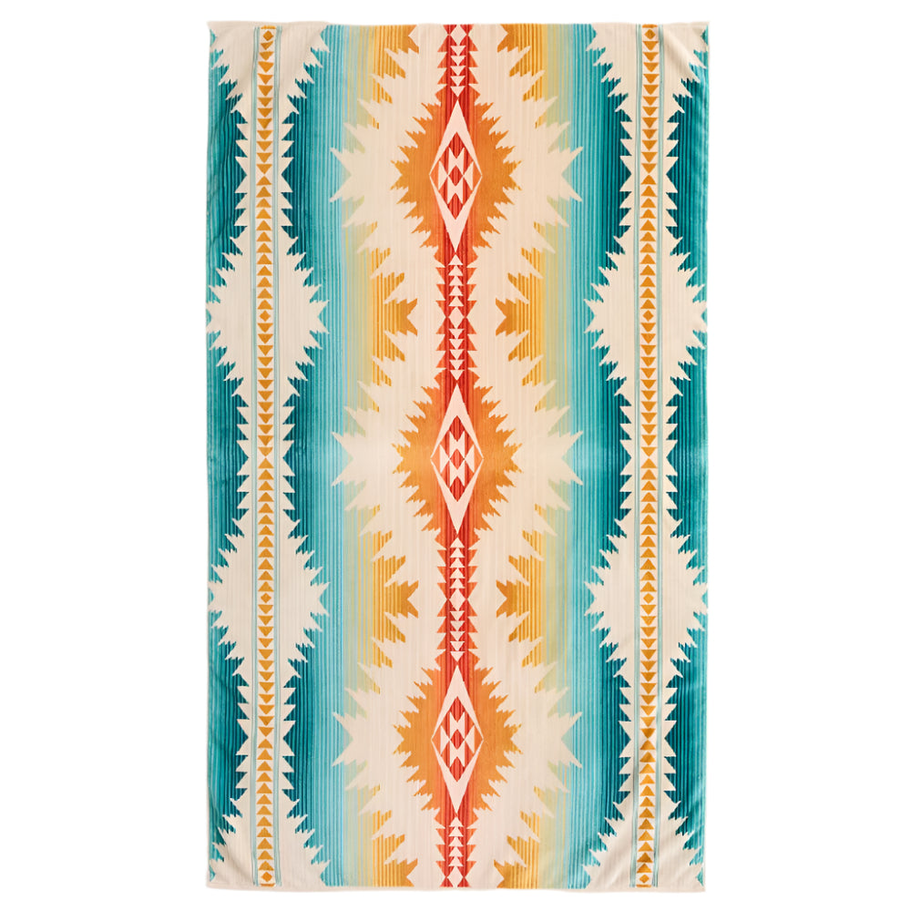 Pendleton Oversized Jacquard Spa Towel - Sunset Pass HOME & GIFTS - Bath & Body - Towels Pendleton