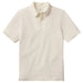 The Normal Brand Luxecotton Ivory Polo Shirt MEN - Clothing - Shirts - Short Sleeve The Normal Brand