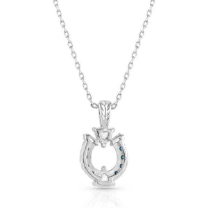 Montana Silversmiths Luck Defined Crystal Necklace WOMEN - Accessories - Jewelry - Necklaces Montana Silversmiths   