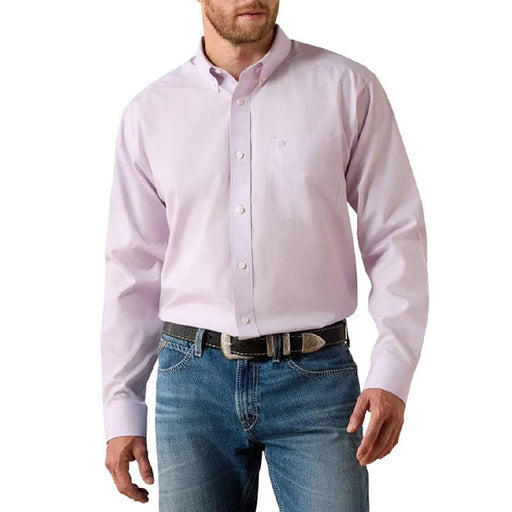 Ariat Men's Wrinkle Free Rhapsody Solid Button Down Shirt MEN - Clothing - Shirts - Long Sleeve Ariat Clothing