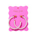 Charlotte Large Pearl Hoop Earrings WOMEN - Accessories - Jewelry - Earrings Taylor Elliott Designs