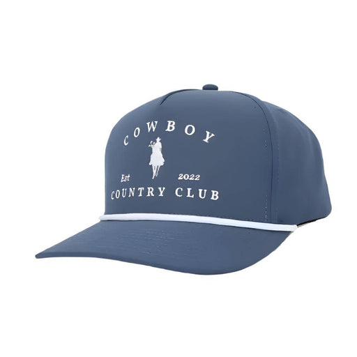 Horse Roped Hat - Navy HATS - BASEBALL CAPS Cowboy Country Club