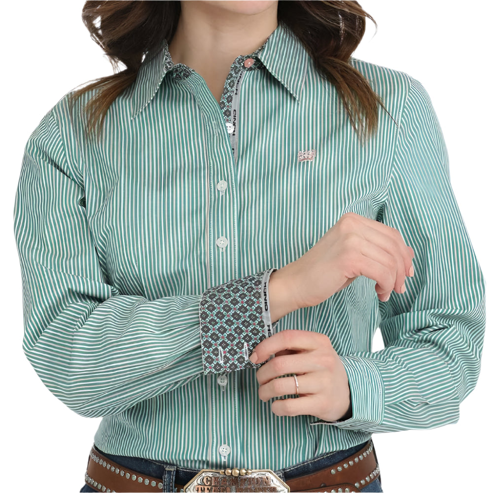 Cinch Women's Button Down Western Shirt WOMEN - Clothing - Tops - Long Sleeved Cinch