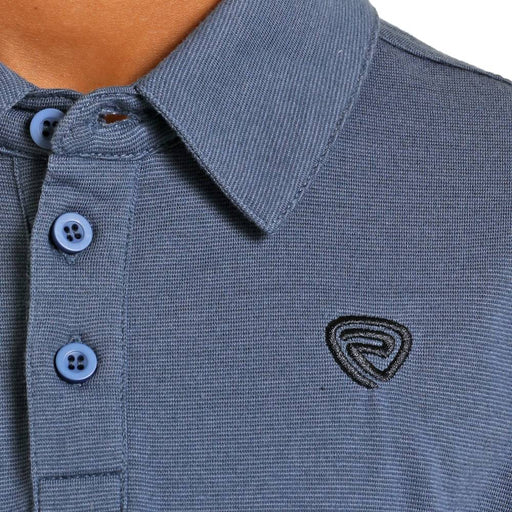 Rock & Roll Denim Boy's Micro Stripe Polo KIDS - Boys - Clothing - Shirts - Short Sleeve Shirts Panhandle   