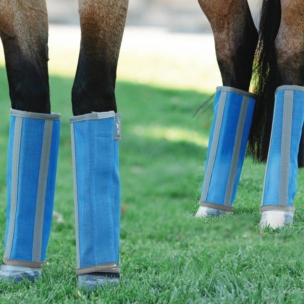Professional's Choice Deluxe Fly Boots (4 Pack)- Orchid