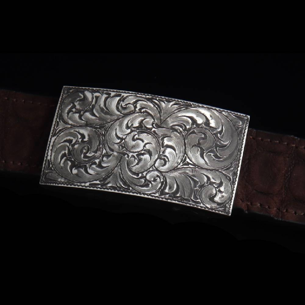 Comstock Heritage Tyson Engraved Small Buckle ACCESSORIES - Additional Accessories - Buckles Comstock Heritage   