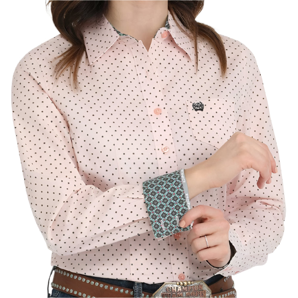 Cinch Women's Geo Print Shirt WOMEN - Clothing - Tops - Long Sleeved Cinch