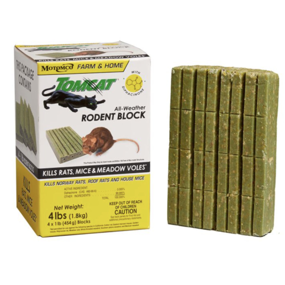 Tomcat All-Weather Rodent Block Lawn & Garden Supplies - Pest Çontrol Tomcat   