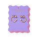 Alexis Small Gold Hoop w/Pearl Tip Earrings WOMEN - Accessories - Jewelry - Earrings Taylor Elliott Designs