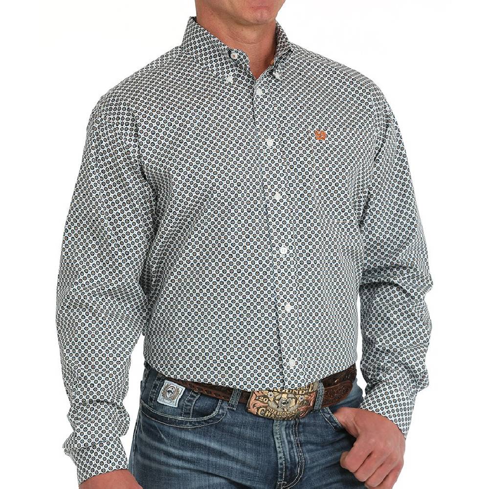 Cinch Men's Geo Print Shirt MEN - Clothing - Shirts - Long Sleeve Cinch