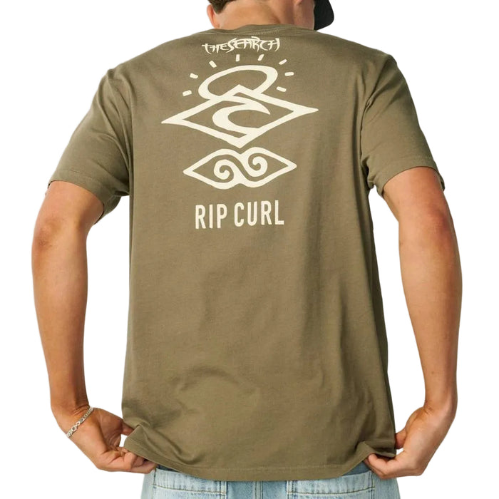 Rip Curl Men's Search Icon Walnut Tee