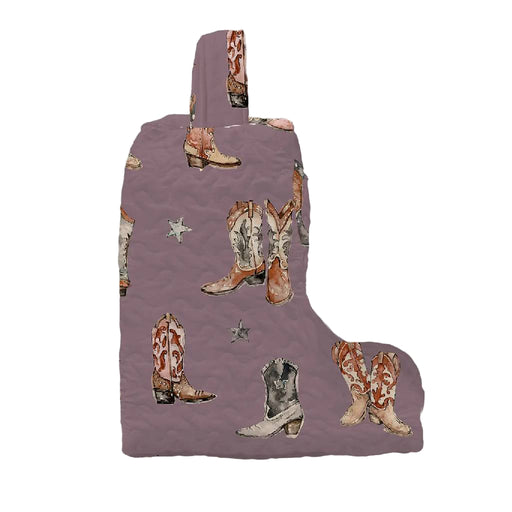 Thunderbird Boots Quilted Purple Boot Bag ACCESSORIES - Luggage & Travel Ida Mae Home