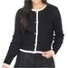 * Bow Button Cardigan - FINAL SALE WOMEN - Clothing - Sweaters & Cardigans THML Clothing