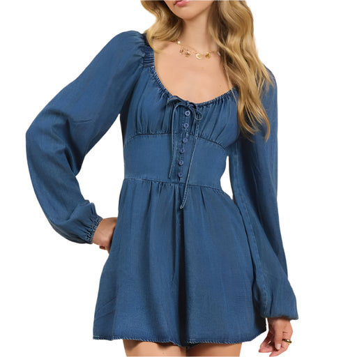 * Sadie & Sage Smocked Back Romper - FINAL SALE WOMEN - Clothing - Jumpsuits & Rompers Sadie & Sage