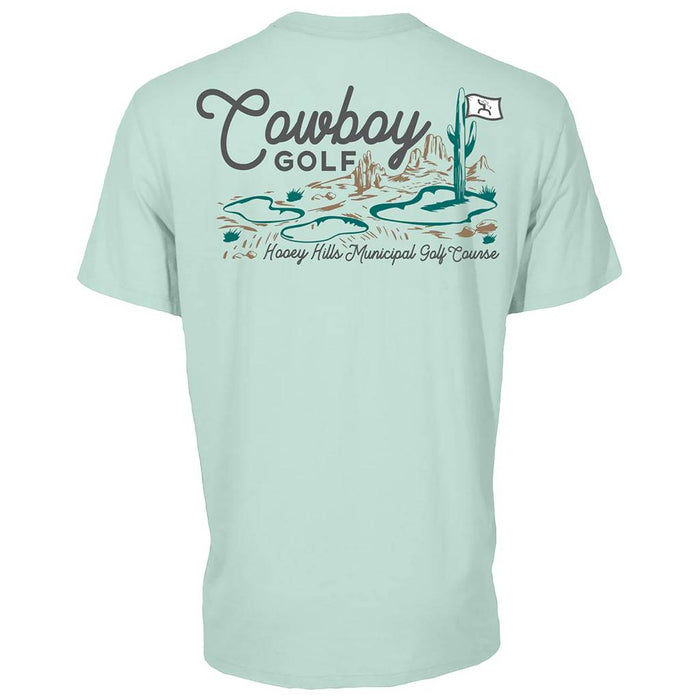 Hooey Men's Hills Bleached Aqua Tee MEN - Clothing - T-Shirts & Tanks Hooey