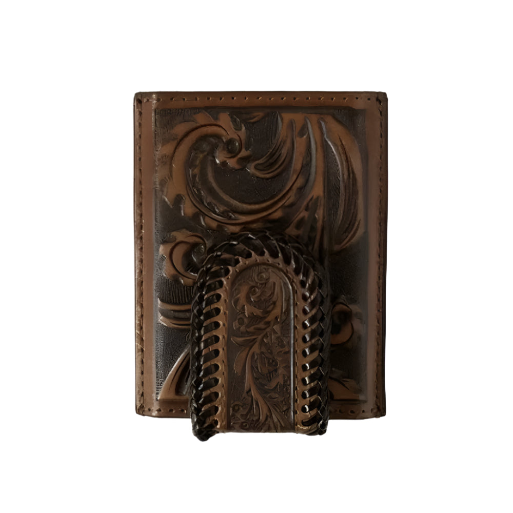 3D Utility Scroll Edge Lace Money Clip MEN - Accessories - Wallets & Money Clips M&F Western Products