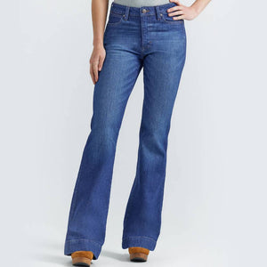 Wrangler Women's High Rise Retro Bailey Trouser WOMEN - Clothing - Jeans Wrangler   