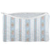 Bella Stripe Blue Small Make Up Bag ACCESSORIES - Luggage & Travel - Cosmetic Bags Ida Mae Home