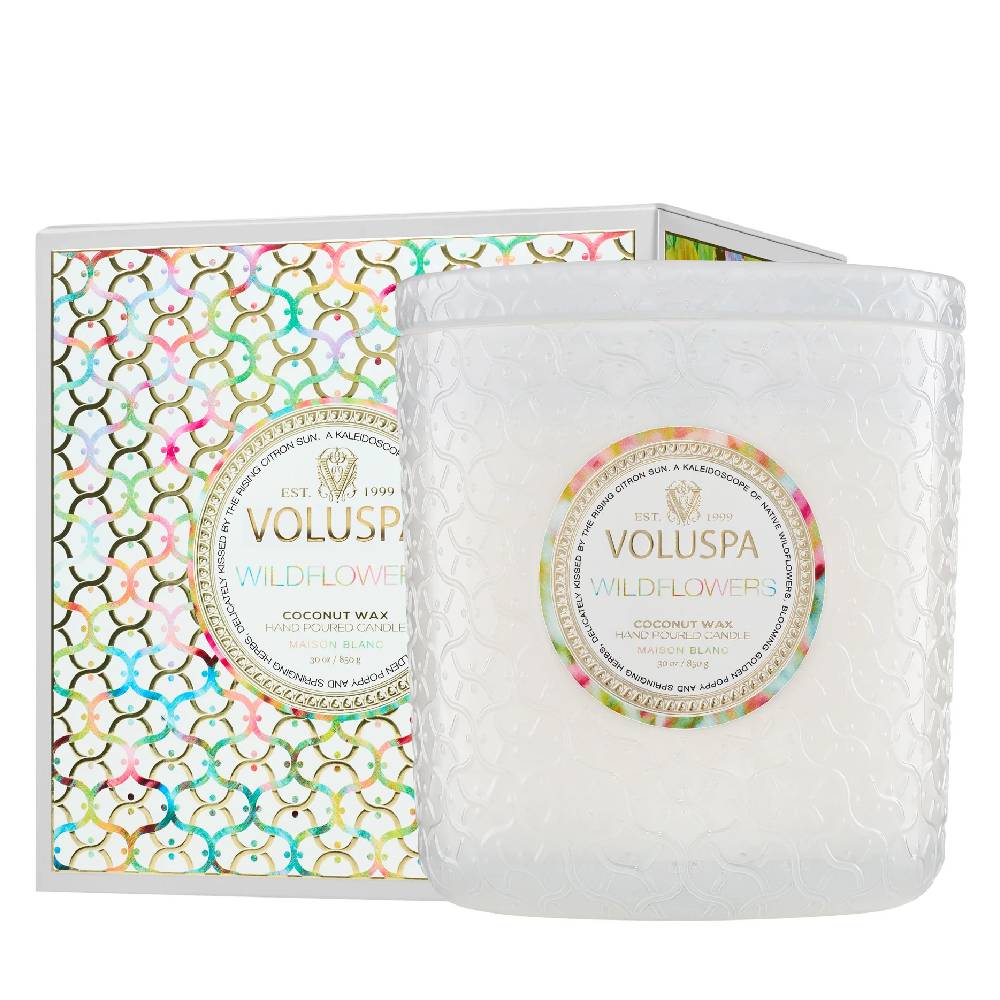 Voluspa Wildflowers Luxe Candle HOME & GIFTS - Home Decor - Candles + Diffusers Voluspa